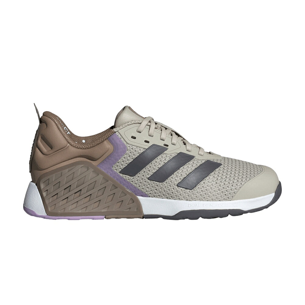 アディダス 薄墨色 薄墨色 ベージュ \u0027BEIGE STRATA\u0027 スニーカー レディース ADIDAS WMNS DROPSET 3 GREY / BEIGE GREY STRATA POWDER PLUM