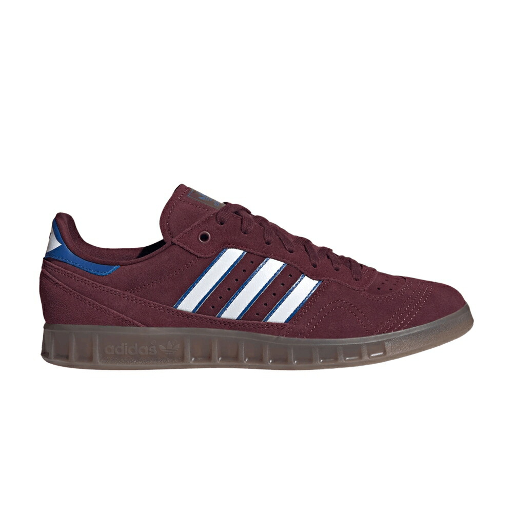アディダス ハンドボール マルーン 白いこと 白いこと 青碧 青碧 \u0027MAROON\u0027 スニーカー メンズ ADIDAS HANDBALL TOP / MAROON CLOUD WHITE BLUE
