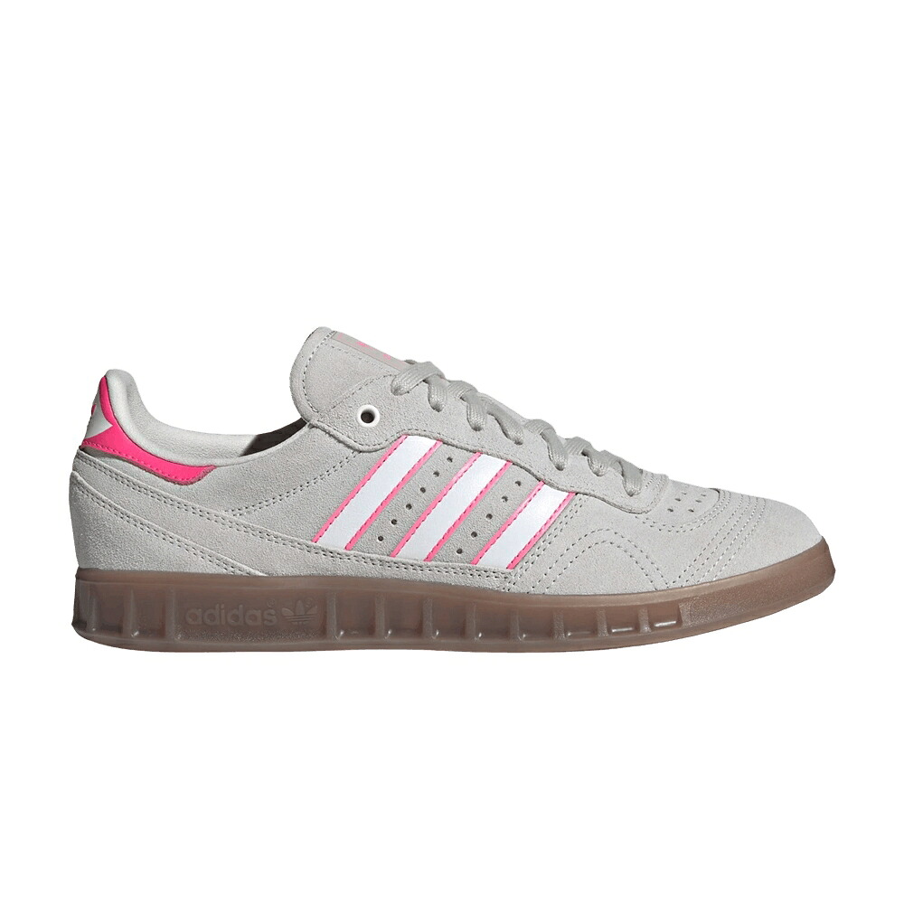 アディダス ハンドボール 白いこと 白いこと 薄墨色 薄墨色 サクラ色 \u0027GREY PINK\u0027 スニーカー メンズ ADIDAS HANDBALL TOP WHITE LUCID / GREY ONE CLOUD WHITE LUCID PINK