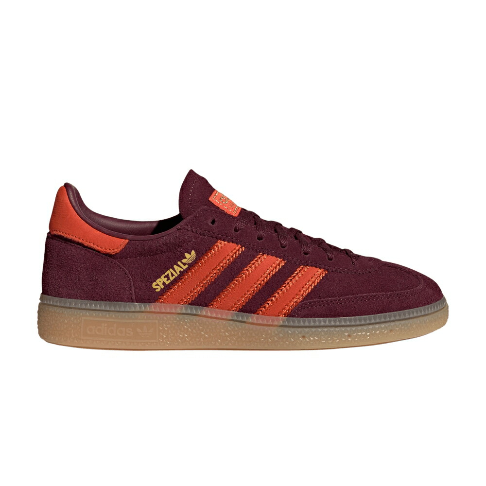 アディダス ハンドボール スペシアル 赤 赤いこと マルーン \u0027MAROON GUM\u0027 スニーカー レディース ADIDAS WMNS HANDBALL SPEZIAL PRELOVED RED / MAROON PRELOVED RED GUM
