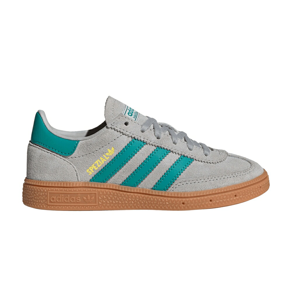 アディダス ハンドボール スペシアル 純一無雑 薄墨色 薄墨色 \u0027GREY TEAL\u0027 スニーカー メンズ ADIDAS HANDBALL SPEZIAL C PURE / GREY TWO PURE TEAL GUM