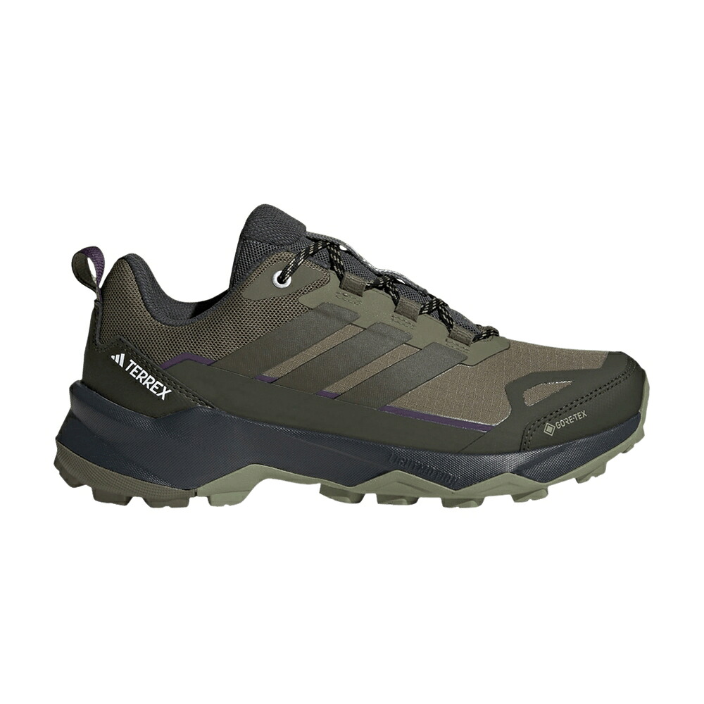 アディダス ゴアテックス オリーブ ナイト爵 積貨委託貨物 \u0027OLIVE STRATA\u0027 スニーカー レディース ADIDAS WMNS TERREX SKYCHASER AX5 GORE-TEX / OLIVE STRATA NIGHT CARGO TENT