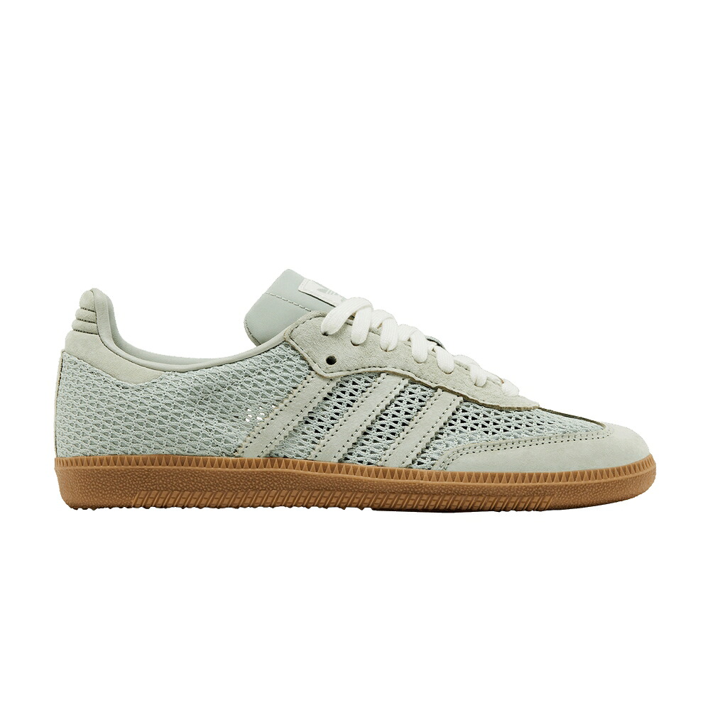 アディダス サンバ 緑 緑であること \u0027HALO GUM\u0027 スニーカー レディース ADIDAS WMNS SAMBA OG GREEN / HALO GREEN GUM