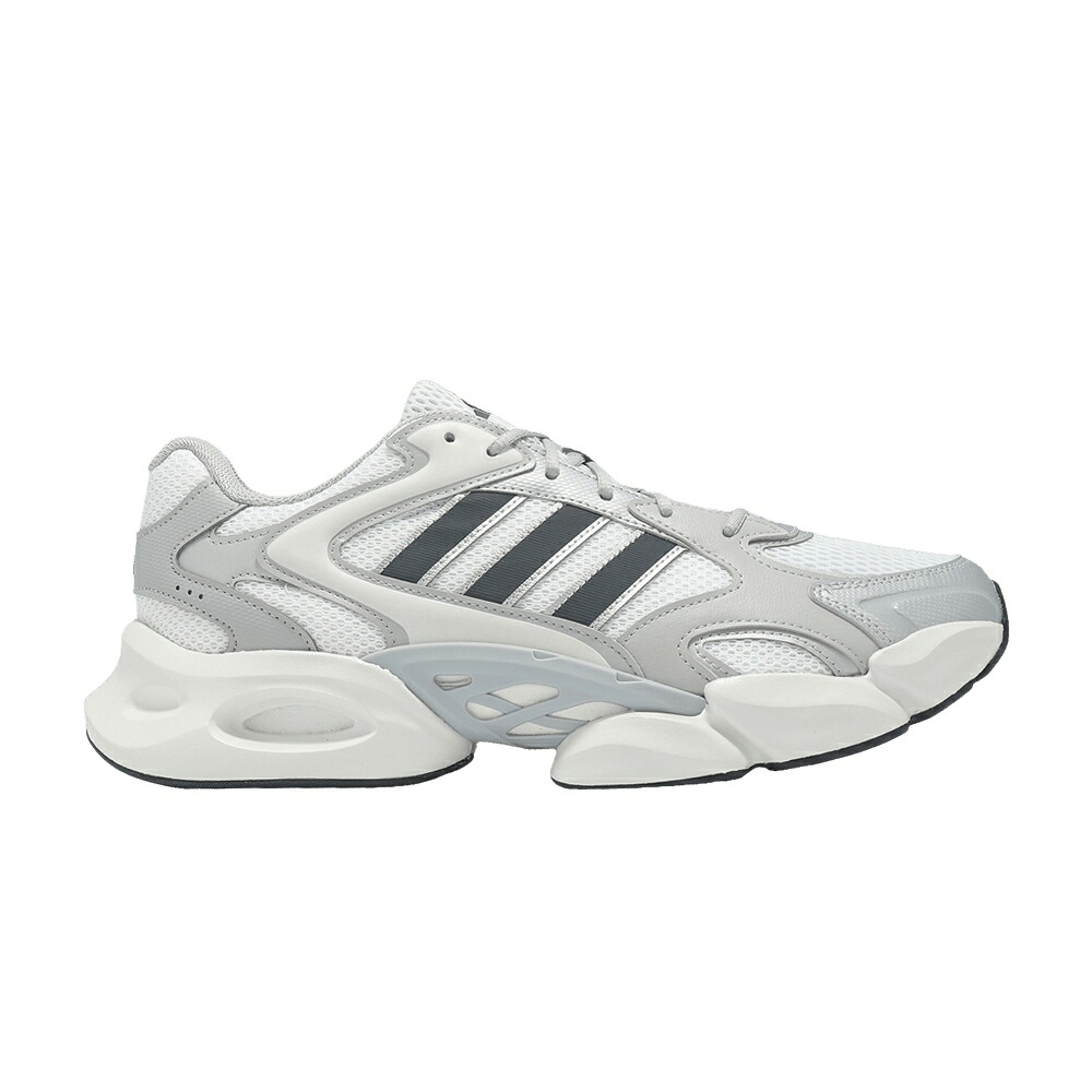 アディダス 白いこと 白いこと 薄墨色 薄墨色 \u0027CRYSTAL GREY\u0027 スニーカー メンズ ADIDAS MEGASTRIDE WHITE / CRYSTAL WHITE GREY TWO GREY SIX