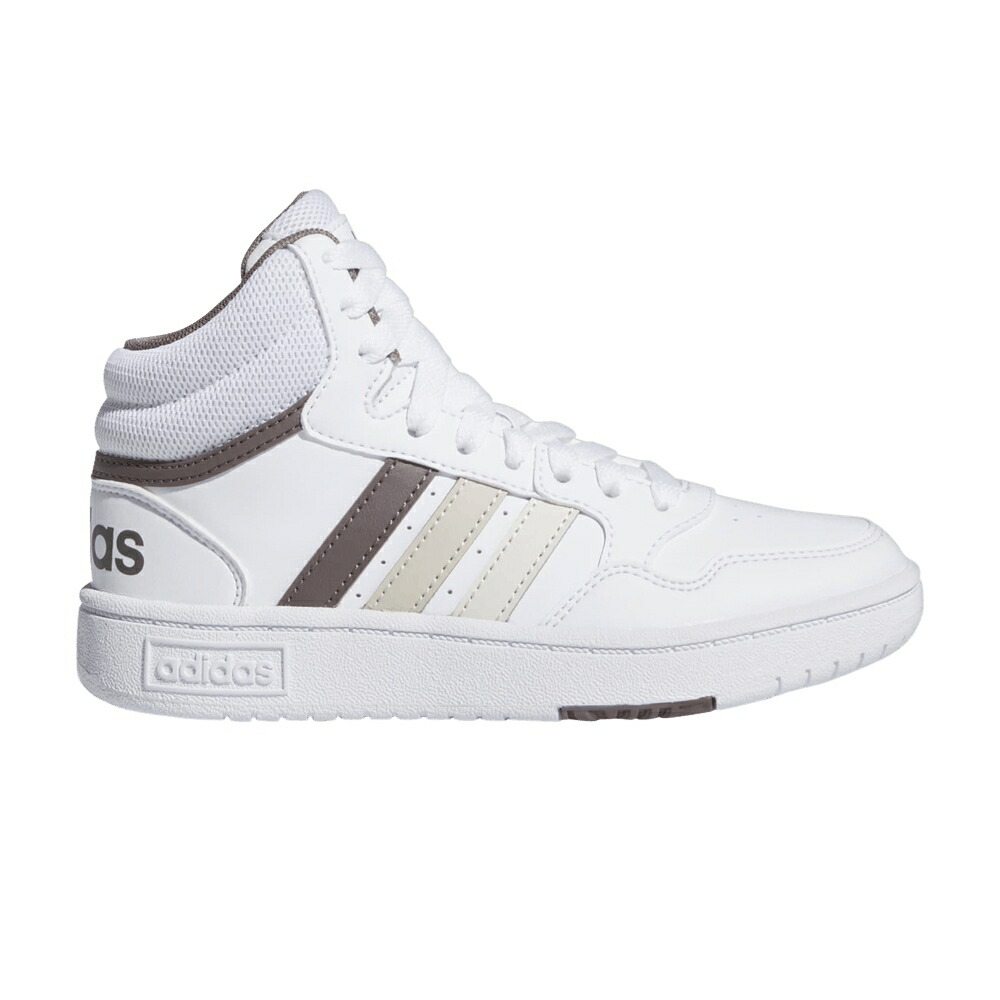 アディダス ミッド 白いこと 白いこと 薄墨色 薄墨色 \u0027WHITE GREY\u0027 スニーカー メンズ ADIDAS HOOPS MID K ORBIT / CLOUD WHITE ORBIT GREY PUTTY