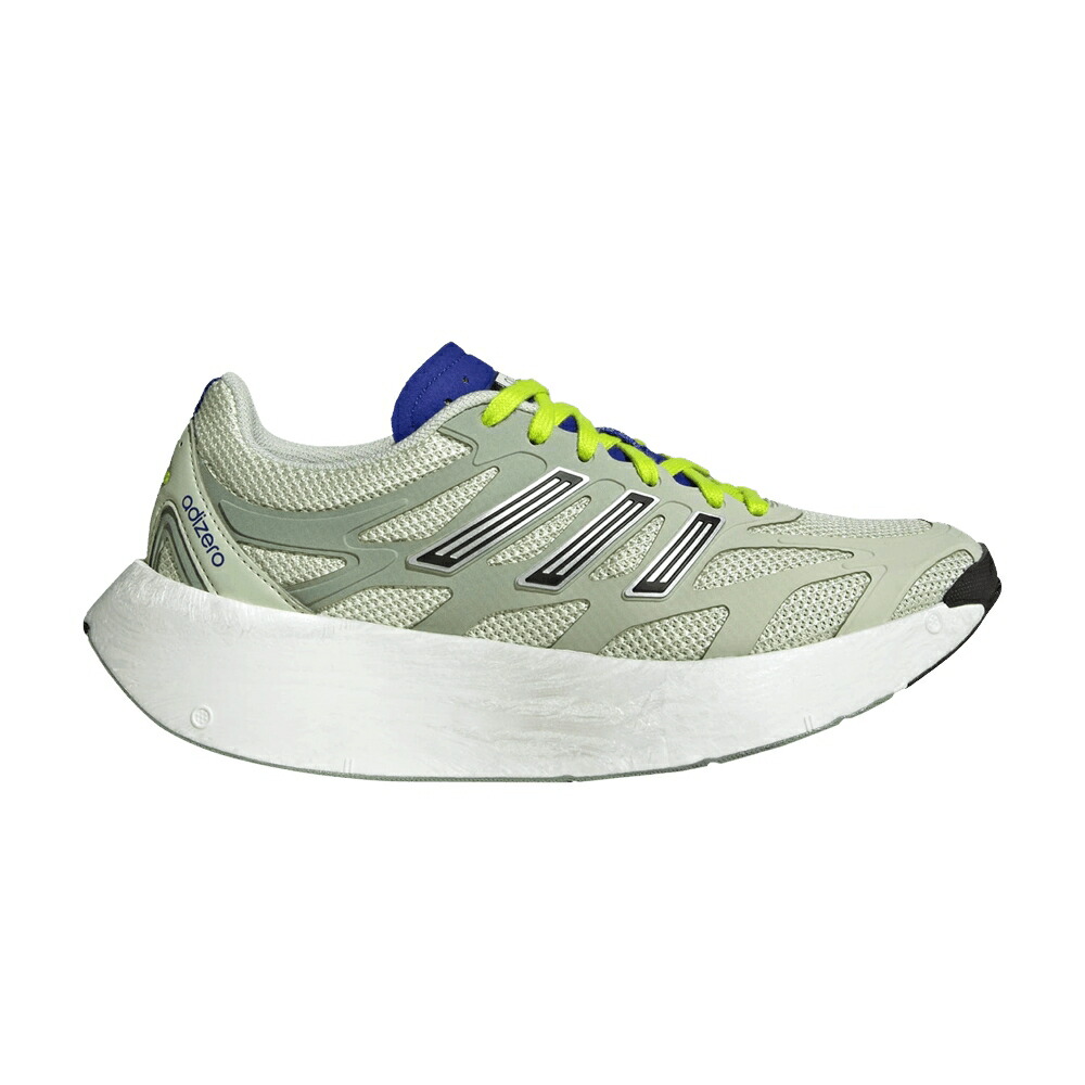 アディダス アディゼロ 緑 緑であること しろがね色 しろがね色 \u0027LINEN GREEN\u0027 スニーカー レディース ADIDAS WMNS ADIZERO ARUKU / LINEN GREEN SILVER METALLIC