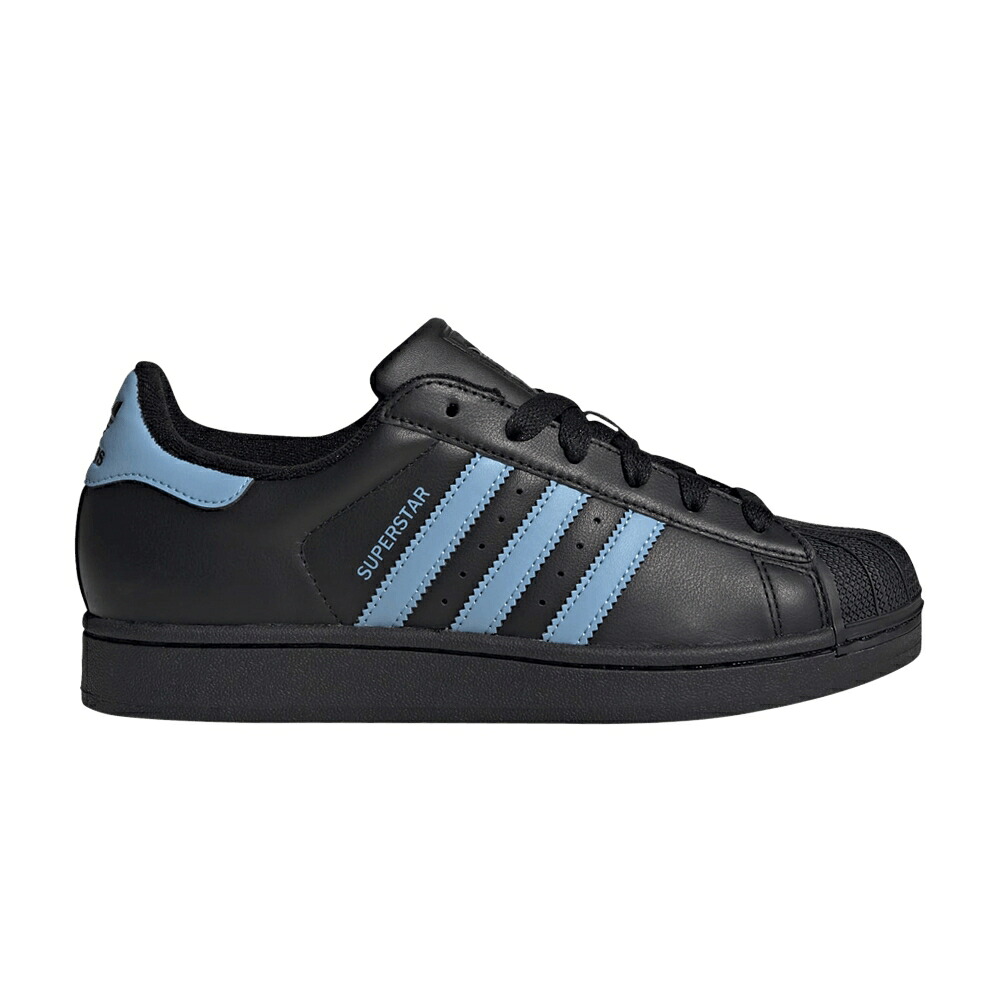 アディダス はやりっ児 中核グループ 黒いこと 黒いこと 青碧 青碧 \u0027BLACK BLUE\u0027 スニーカー レディース ADIDAS WMNS SUPERSTAR 2 ASH / CORE BLACK ASH BLUE CORE BLACK