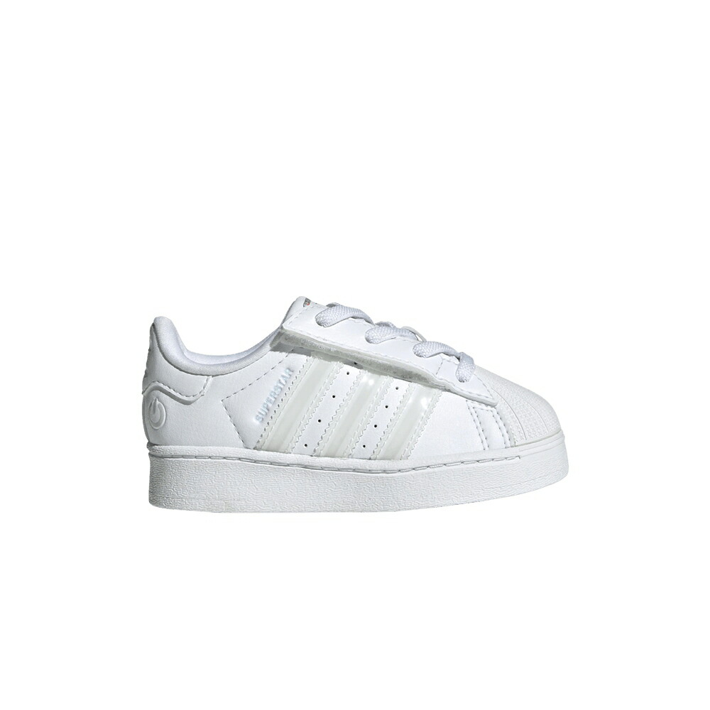 アディダス はやりっ児 白いこと 白いこと \u0027LED WHITE\u0027 スニーカー メンズ ADIDAS SUPERSTAR COMFORT CLOSURE EL I LIGHTS STRIPES - TRIPLE / CLOUD WHITE CLOUD WHITE CLOUD