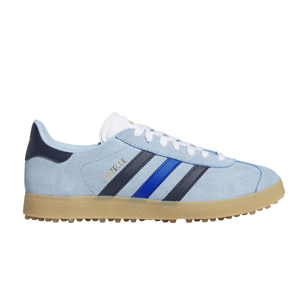 アディダス ガゼル ゴルフ 天の原 ナイト爵 藍色 インディゴ \u0027CLEAR INDIGO\u0027 スニーカー メンズ ADIDAS GAZELLE SPIKELESS GOLF SKY NIGHT / CLEAR SKY NIGHT INDIGO ROYAL
