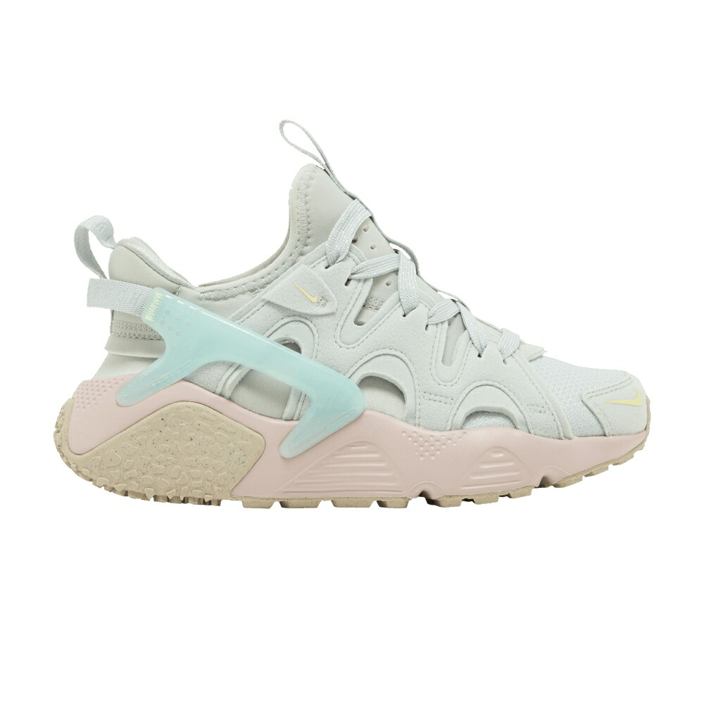 ナイキ ハラチ しろがね色 しろがね色 さくら色 \u0027OCEAN BLISS\u0027 スニーカー レディース NIKE WMNS AIR HUARACHE CRAFT / LIGHT SILVER OCEAN BLISS PINK