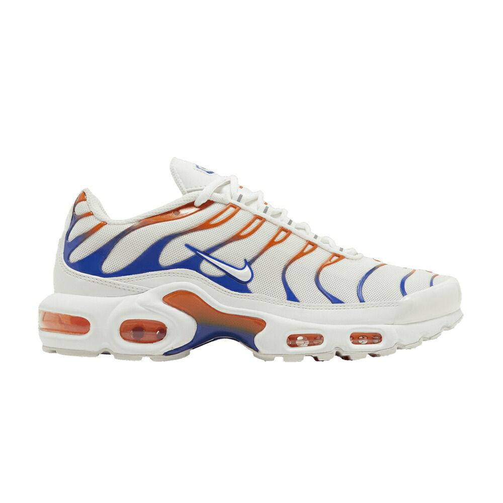 ナイキ マックス 白いこと 白いこと 青碧 青碧 エアマックスプラス \u0027KNICKS\u0027 スニーカー レディース NIKE WMNS AIR MAX PLUS / SUMMIT WHITE RACER BLUE SAFETY
