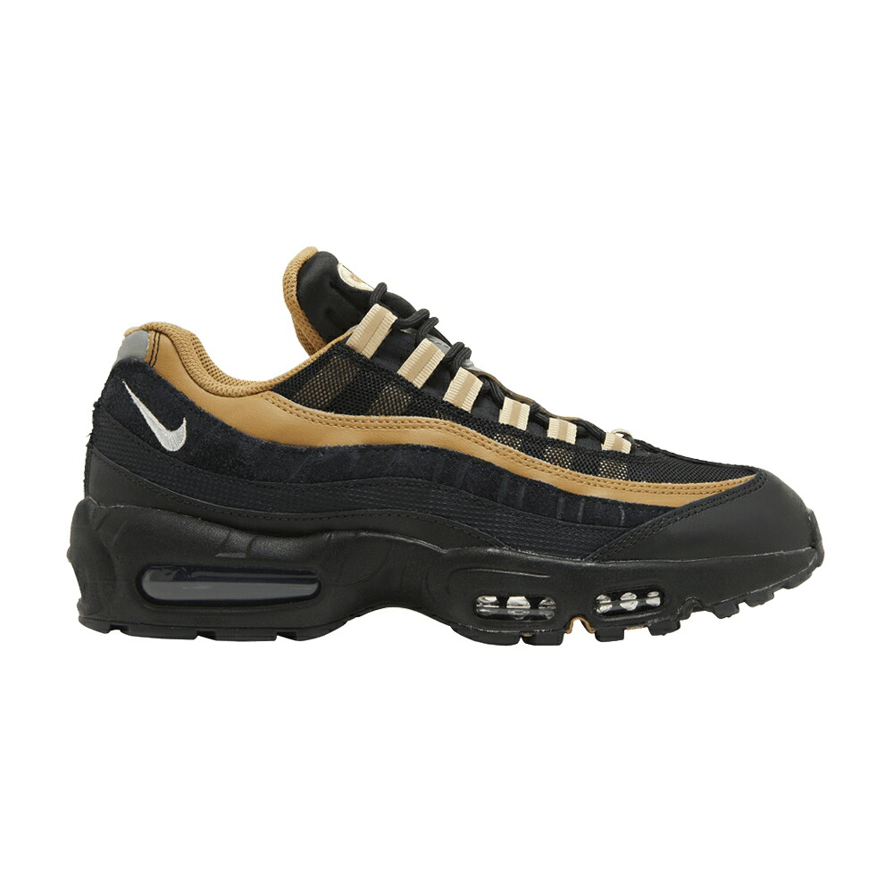 ナイキ マックス 黒いこと 黒いこと ゴールド エア湖マックス \u0027BLACK GOLD\u0027 スニーカー メンズ NIKE AIR MAX 95 ELEMENTAL / BLACK ELEMENTAL GOLD SESAME