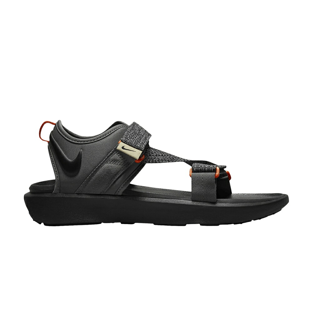 ナイキ 灰色 グレー 橙 オレンジ チーム 'SMOKE ORANGE' スニーカー メンズ NIKE VISTA SANDAL GREY SAFETY / SMOKE GREY SAFETY ORANGE TEAM｜スニケス