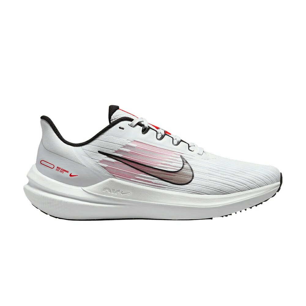 ナイキ 白いこと 白いこと プラチナム \u0027PHOTON RED\u0027 スニーカー メンズ NIKE AIR WINFLO 9 DUST / PHOTON DUST WHITE PLATINUM TINT