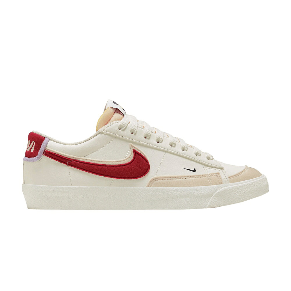 ナイキ ブレイザー 赤 赤いこと \u00271972\u0027 スニーカー レディース NIKE WMNS BLAZER LOW / SAIL GYM RED PHANTOM