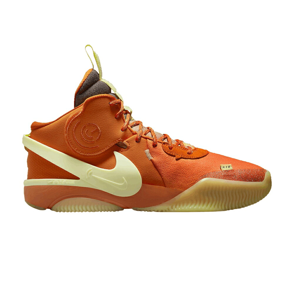 ナイキ 橙 オレンジ色 \u0027WNBA HOODIE\u0027 スニーカー メンズ NIKE AIR DELDON 1 / SAFETY ORANGE CITRON TINT CITRON