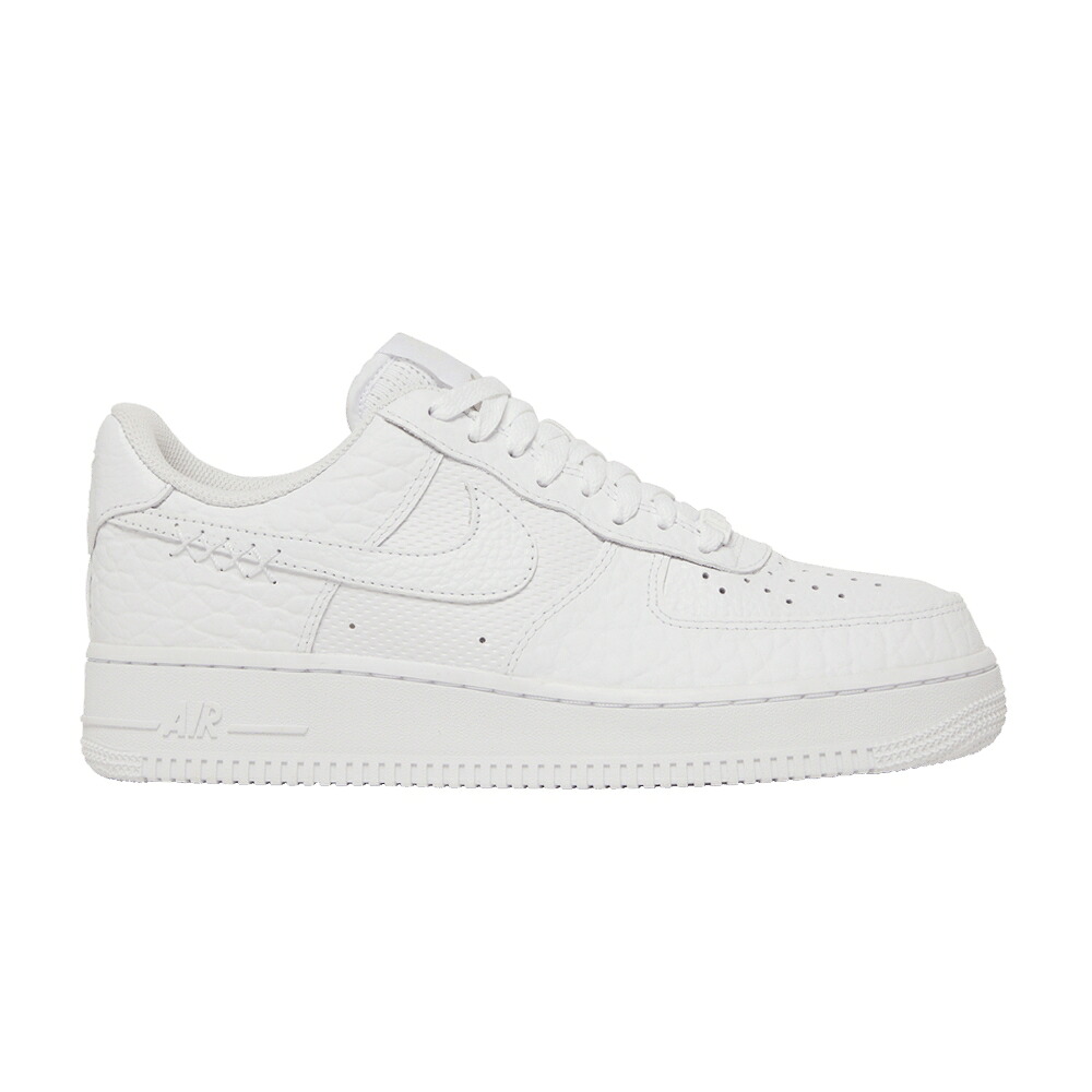 ナイキ 白いこと 白いこと ゴールド 空軍 \u002707 \u0027COLOR LEATHER\u0027 スニーカー レディース NIKE WMNS AIR FORCE 1 OF THE MONTH - REPTILIAN / WHITE METALLIC GOLD SUMMIT WHITE