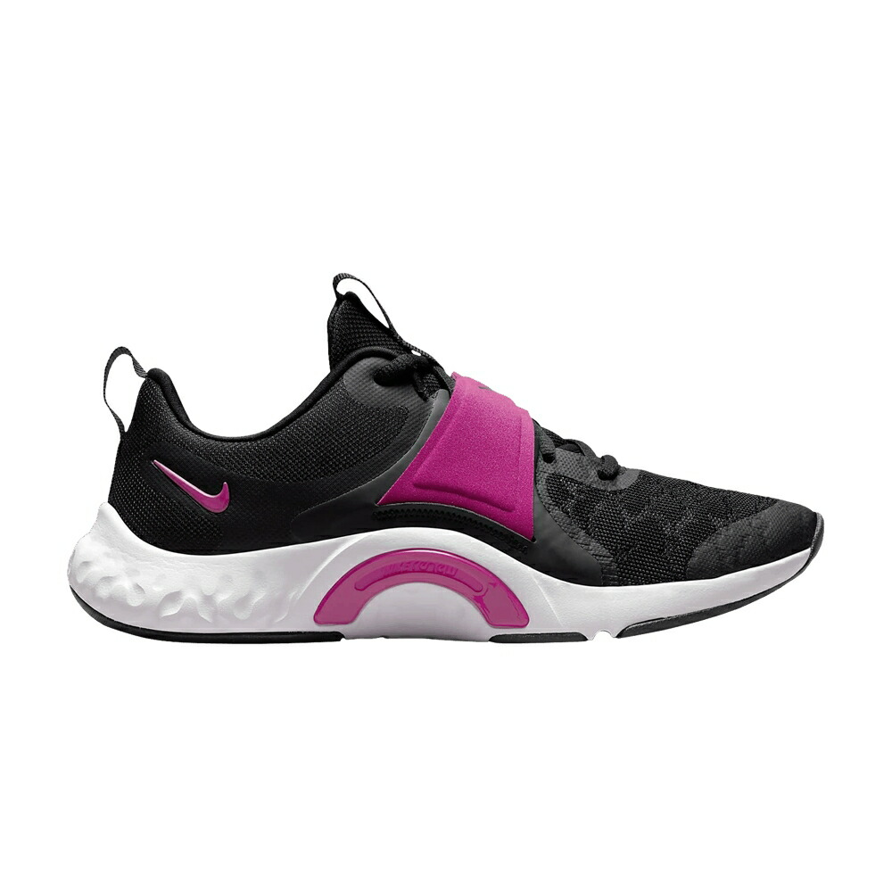 ナイキ 黒いこと 黒いこと 薄墨色 薄墨色 白いこと 白いこと \u0027BLACK PINK\u0027 スニーカー レディース NIKE WMNS RENEW IN-SEASON TR 12 ACTIVE / BLACK DARK SMOKE GREY WHITE