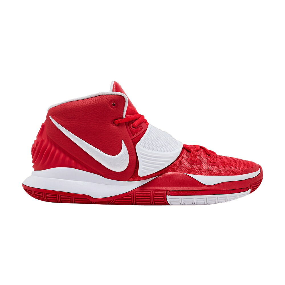 ナイキ カイリー 赤 赤いこと 白いこと 白いこと \u0027UNIVERSITY RED\u0027 スニーカー メンズ NIKE KYRIE 6 結核症 / UNIVERSITY RED WHITE WHITE