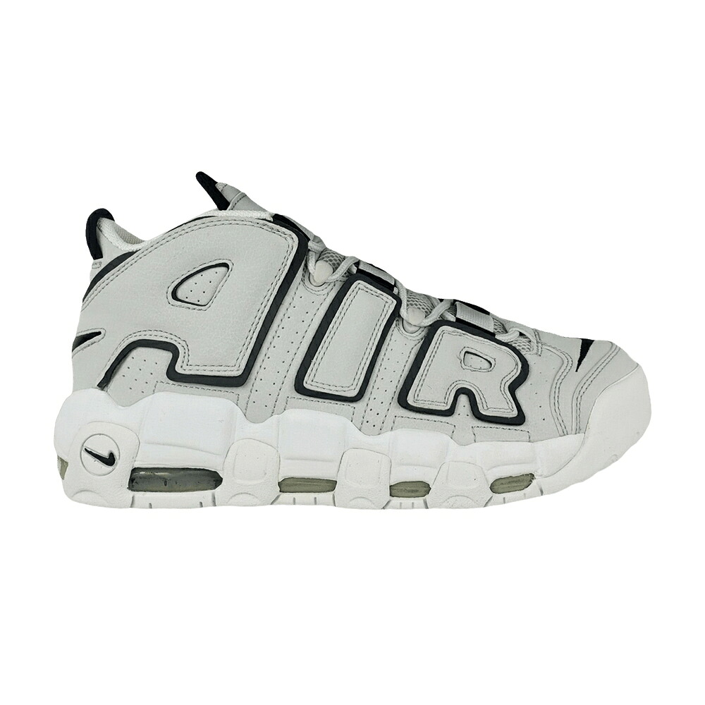 ナイキ アップテンポ 灰色 グレー 黒色 ブラック エアモアアップテンポ モアテン 'NEUTRAL BLACK' スニーカー メンズ NIKE AIR MORE UPTEMPO GREY / NEUTRAL GREY BLACK|スニケス