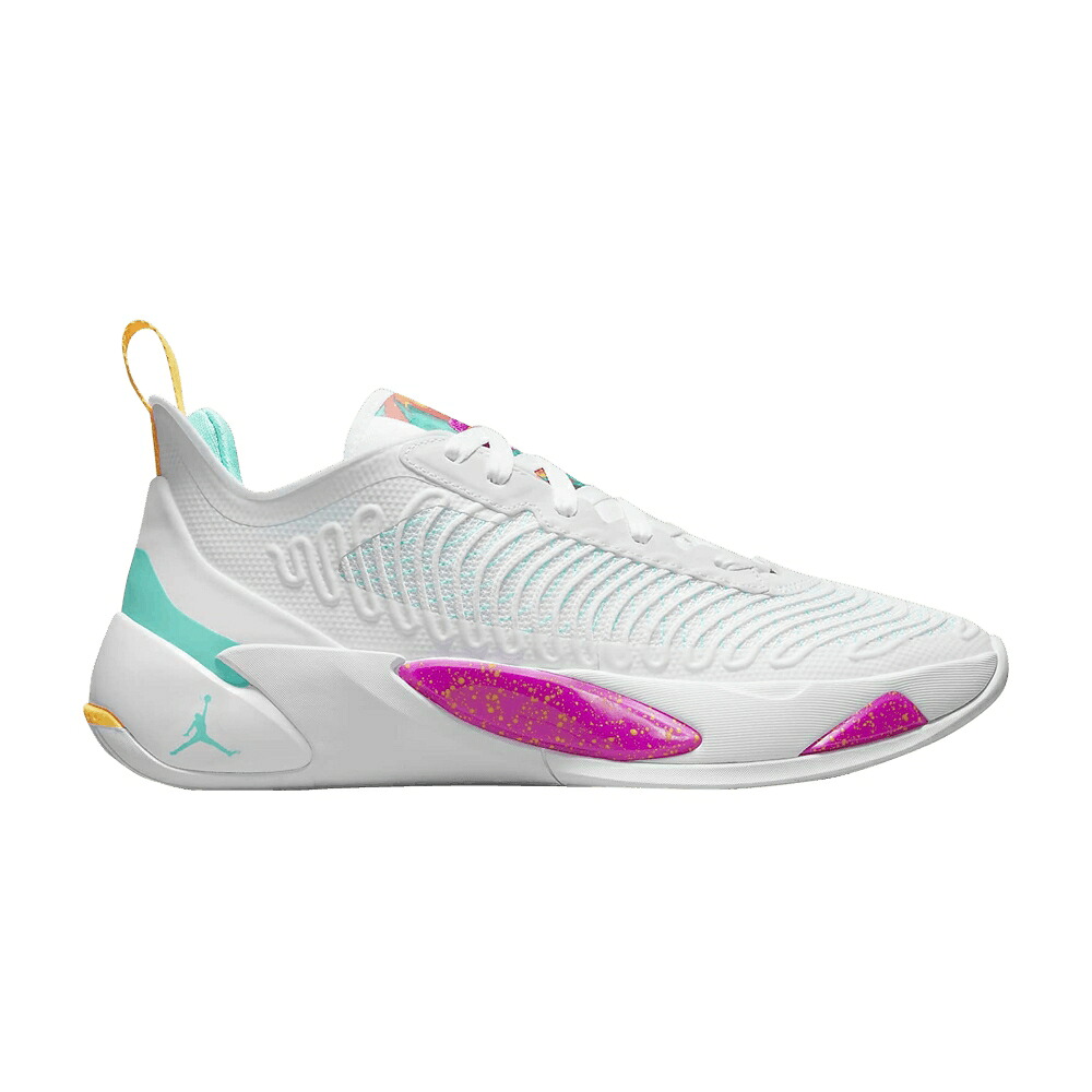 ナイキ 白いこと 白いこと 活動的 レーザ エアジョーダン \u0027IMAGINARIUM\u0027 スニーカー メンズ AIR JORDAN AIR JORDAN LUKA 1 PF / WHITE DYNAMIC TURQUOISE LASER