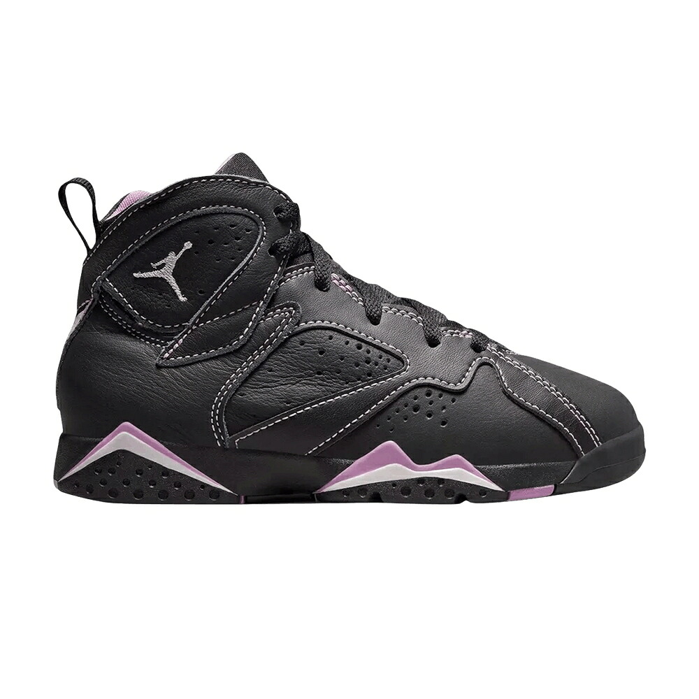 ナイキ 黒いこと 黒いこと 混雑時 エアジョーダン \u0027BARELY GRAPE\u0027 お坊っちゃん キッズ AIR JORDAN AIR JORDAN 7 RETRO なおなお書き / BLACK BARELY GRAPE RUSH FUCHSIA もの言う花 マタニティ スニーカー