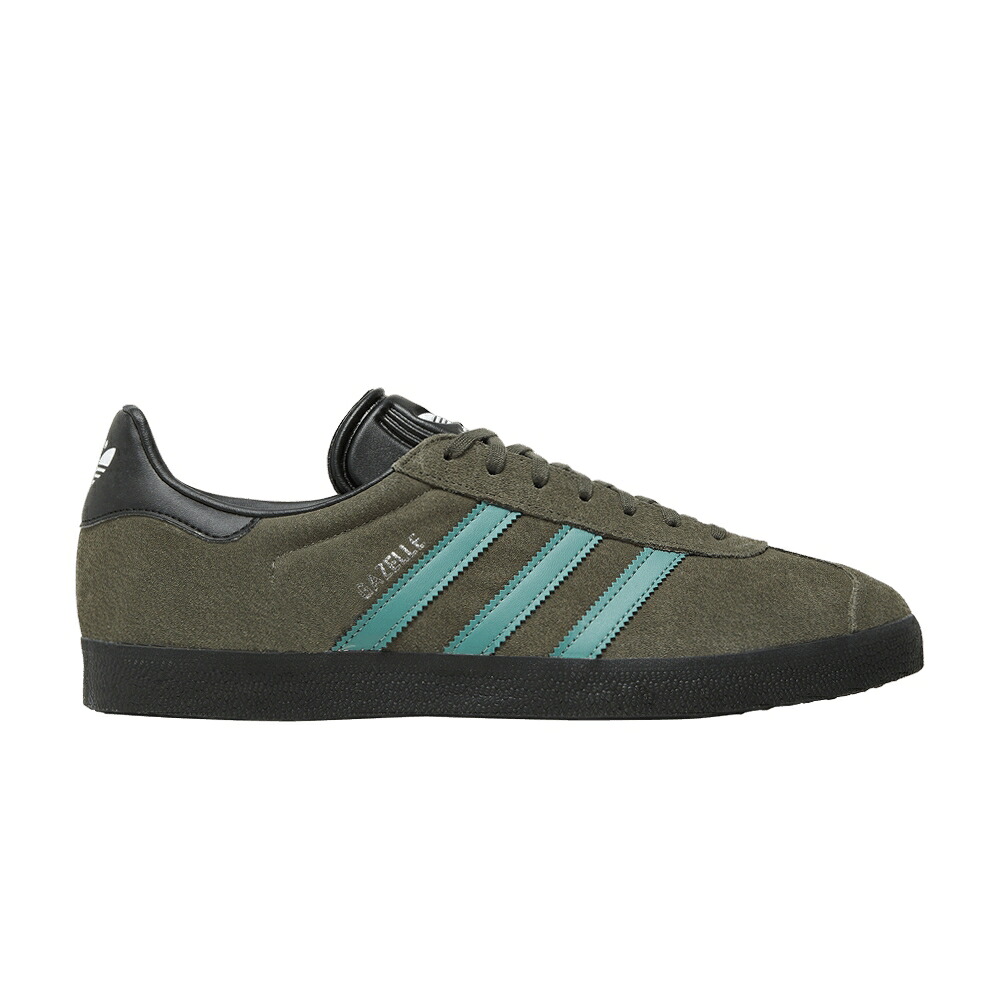アディダス ガゼル 緑 緑であること 中核グループ 黒いこと 黒いこと \u0027OLIVE BLACK\u0027 スニーカー メンズ ADIDAS GAZELLE GREEN / PANTONE PANTONE CORE BLACK