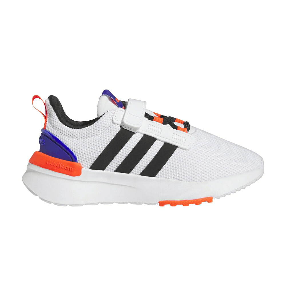 アディダス 青碧 青碧 白いこと 白いこと 中核グループ 黒いこと 黒いこと \u0027WHITE ORANGE\u0027 スニーカー メンズ ADIDAS RACER TR21 LITTLE KID LUCID BLUE / CLOUD WHITE CORE BLACK LUCID