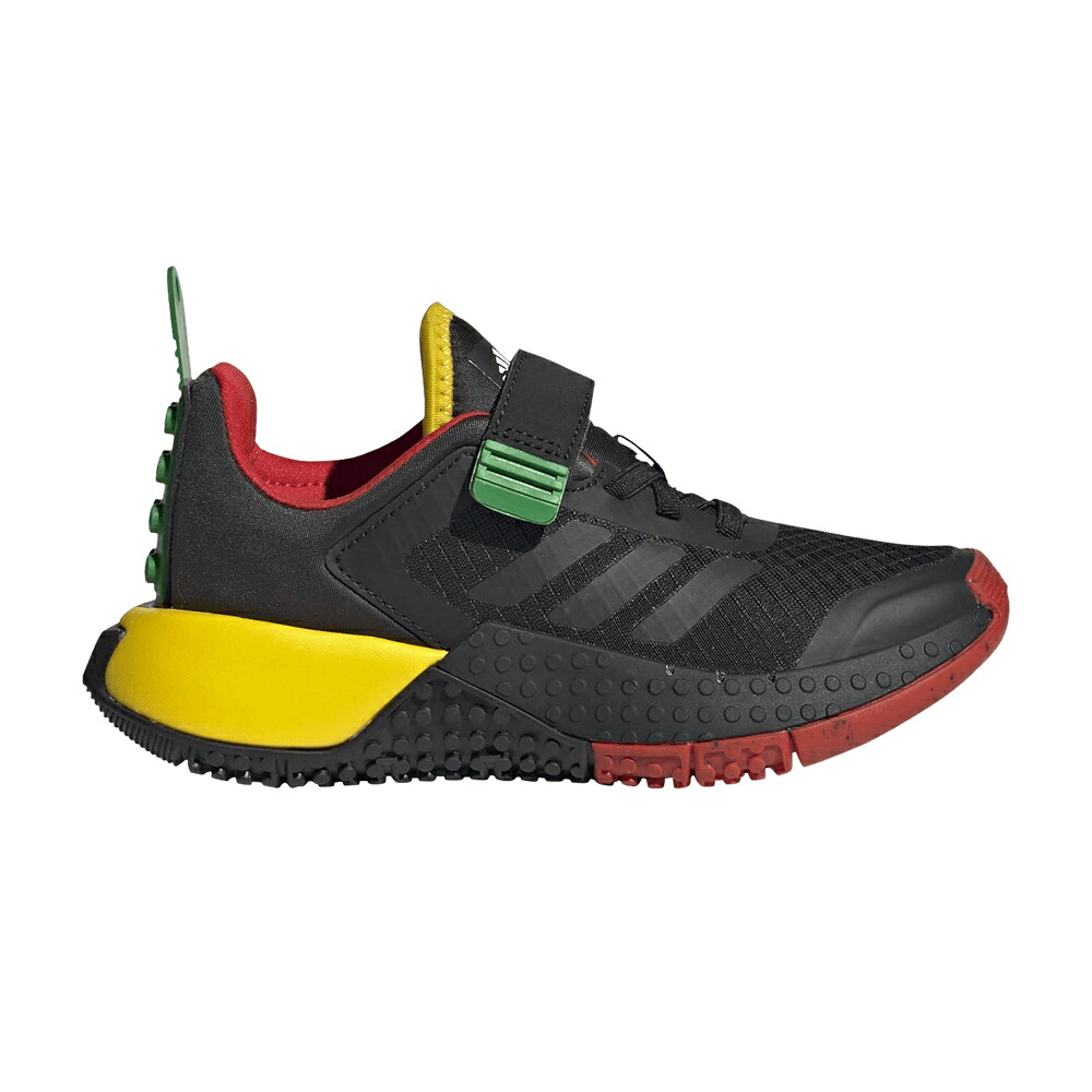 アディダス 中核グループ 黒いこと 黒いこと 赤 赤いこと \u0027BLACK RED\u0027 スニーカー メンズ ADIDAS LEGO X SPORT デオキシリボ核酸 LITTLE KID / CORE BLACK CORE BLACK RED