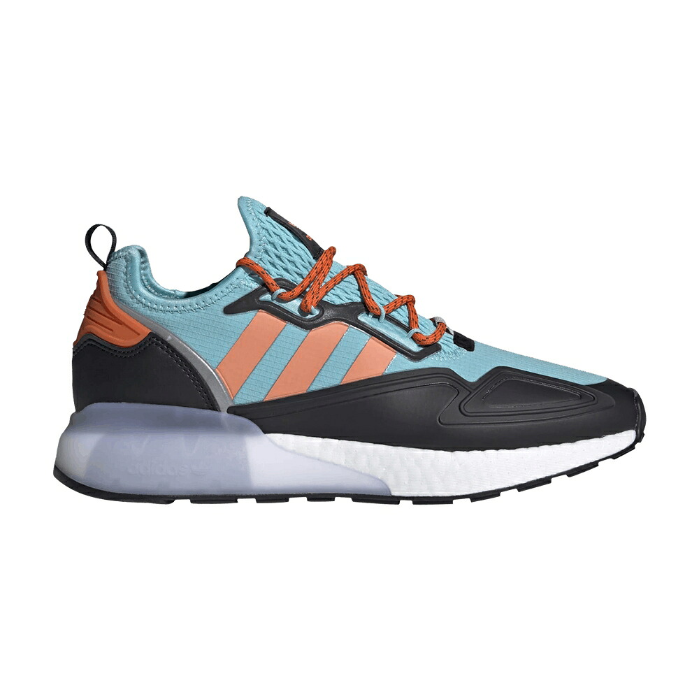 アディダス ブースト アクア 橙 オレンジ色 \u0027LIGHT ORANGE\u0027 スニーカー メンズ ADIDAS ZX 2K BOOST AQUA EASY / LIGHT AQUA EASY ORANGE ORANGE