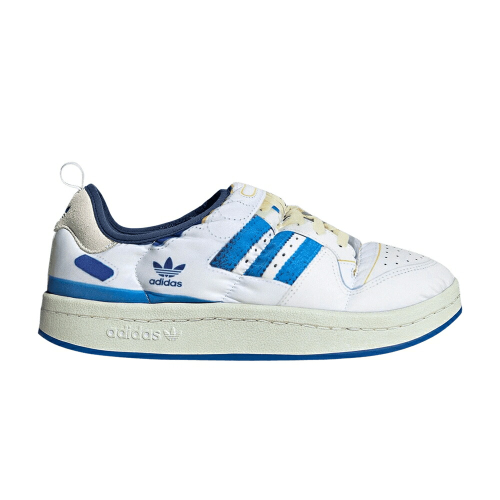 アディダス 白いこと 白いこと 野球クラブ 青碧 青碧 \u0027FORUM\u0027 スニーカー メンズ ADIDAS PUFFYLETTE / FOOTWEAR WHITE TEAM ROYAL BLUE