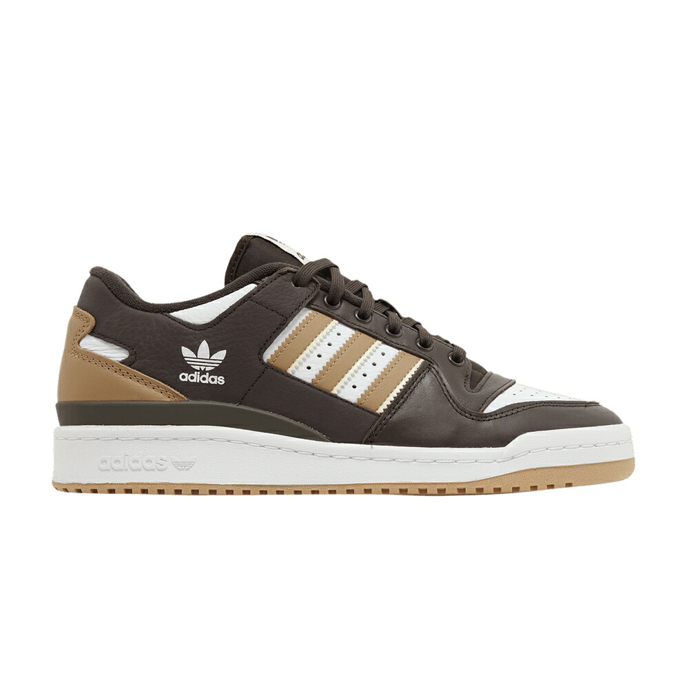 アディダス 討論会 赤銅色 赤銅色 白いこと 白いこと \u0027DARK TINT\u0027 スニーカー メンズ ADIDAS FORUM 84 LOW ADV BROWN ECRU / DARK BROWN ECRU TINT CLOUD WHITE