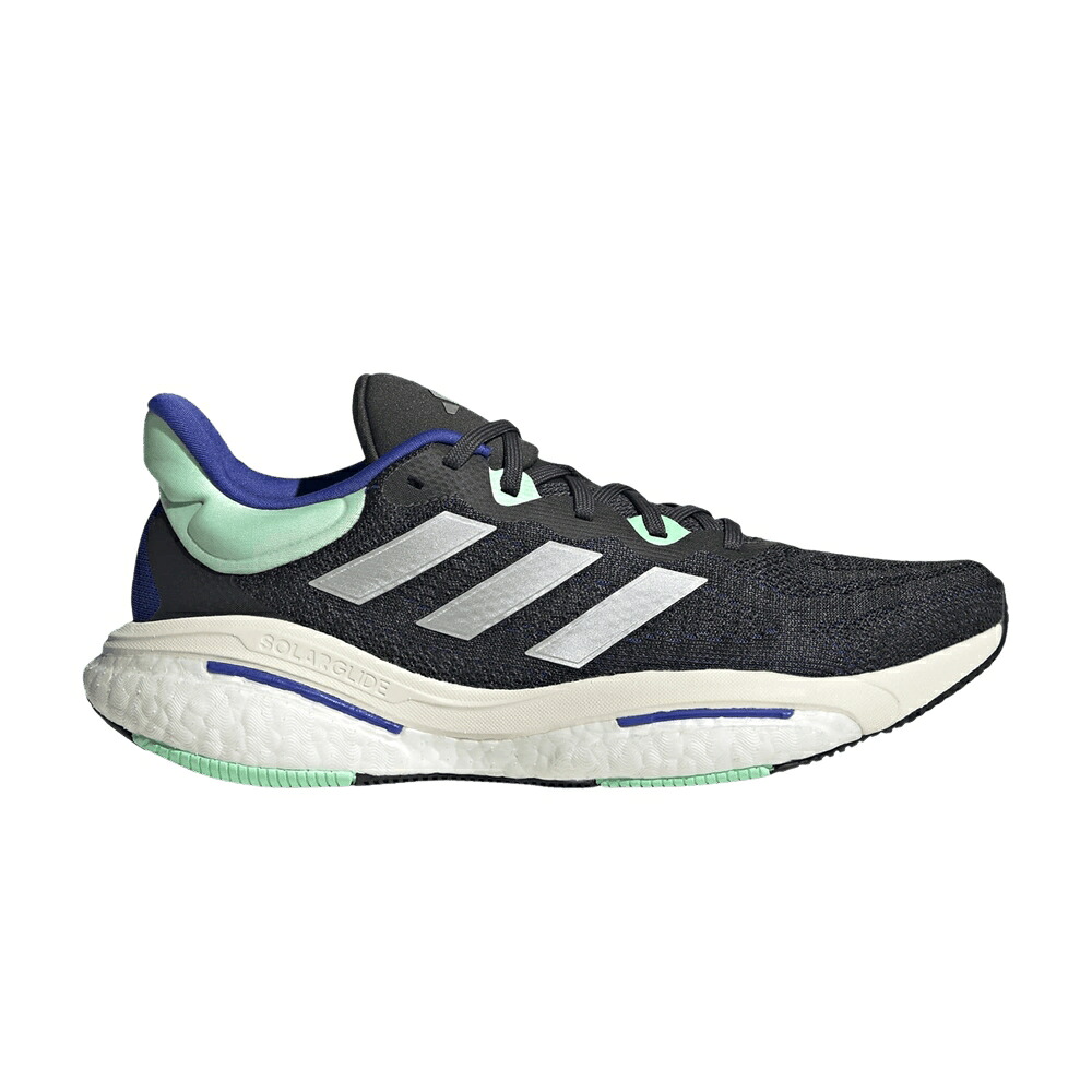 アディダス カーボン 銀色 シルバー 'CARBON MINT' スニーカー メンズ ADIDAS SOLARGLIDE 6 PULSE / CARBON SILVER METALLIC PULSE|スニケス