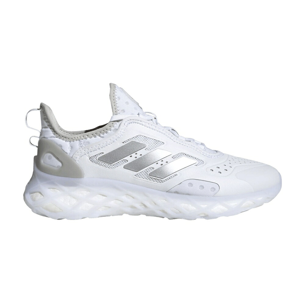 アディダス ブースト 無し 白いこと 白いこと しろがね色 しろがね色 \u0027WHITE METALLIC\u0027 スニーカー レディース ADIDAS WMNS WEB BOOST ZERO / CLOUD WHITE SILVER METALLIC ZERO