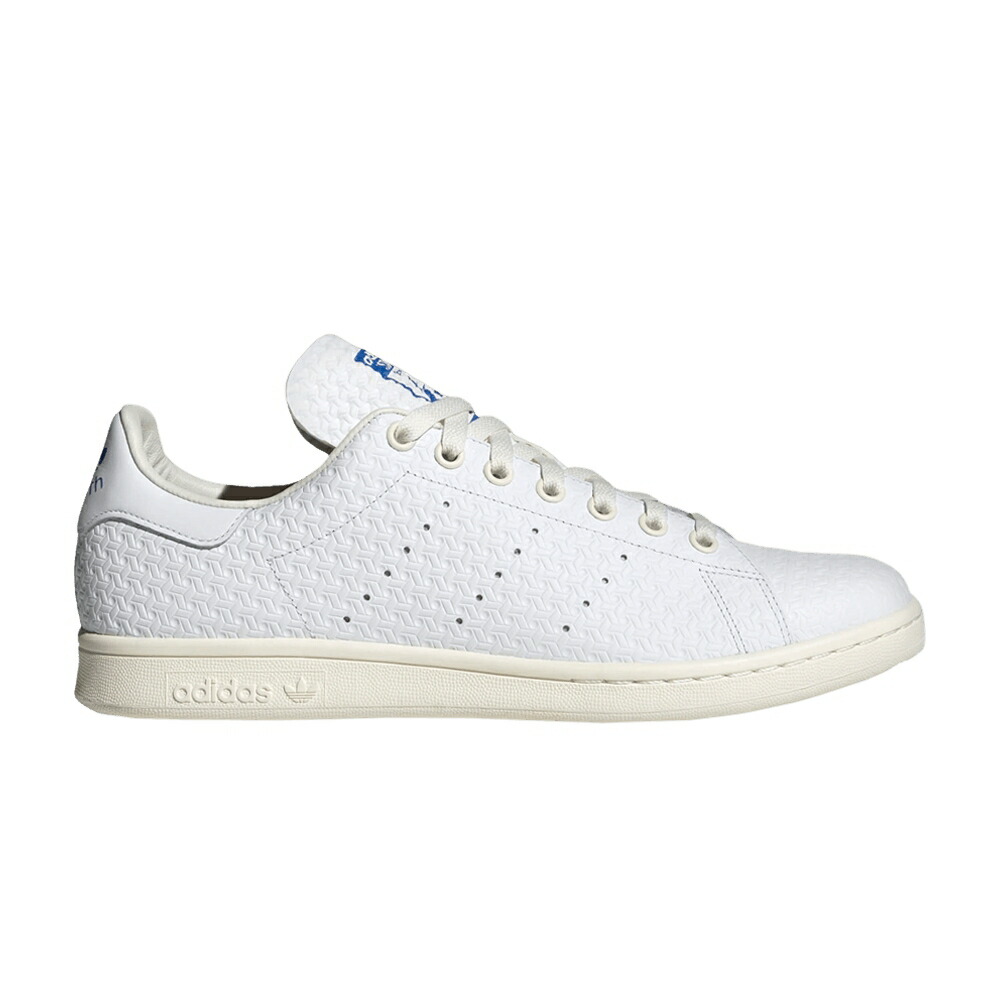 アディダス 白いこと 白いこと 見方仕損ない \u0027DEBOSSED PRINT\u0027 スニーカー メンズ ADIDAS STAN SMITH GEOMETRIC / CLOUD WHITE CLOUD WHITE CLOUD