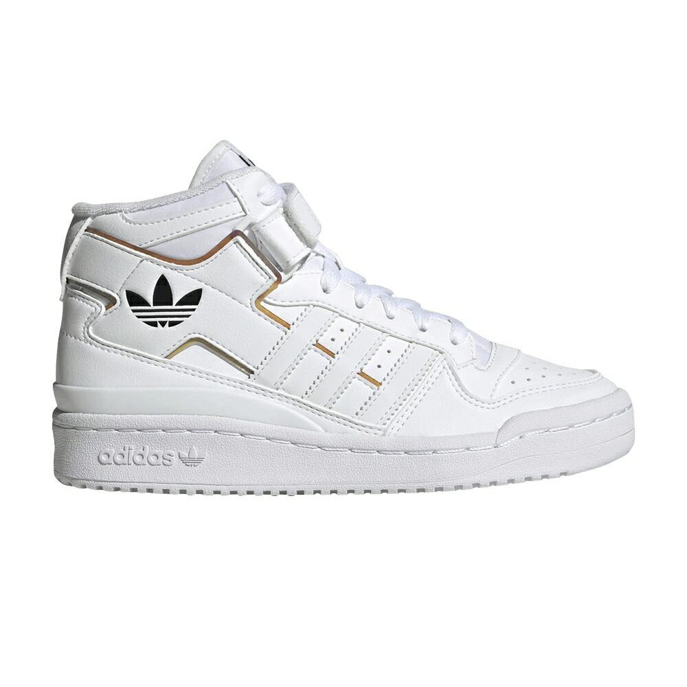 アディダス 討論会 ミッド 白いこと 白いこと 中核グループ \u0027WHITE IRIDESCENT\u0027 スニーカー メンズ ADIDAS FORUM MID J / CLOUD WHITE CLOUD WHITE CORE