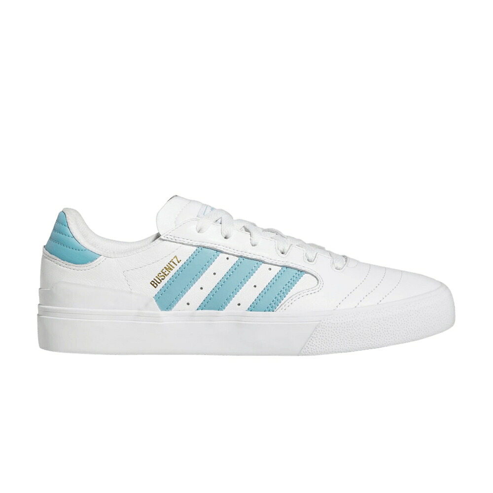 アディダス 白いこと 白いこと 青碧 青碧 ゴールド \u0027WHITE BLUE\u0027 スニーカー メンズ ADIDAS BUSENITZ VULC 2 PRELOVED / CLOUD WHITE PRELOVED BLUE GOLD