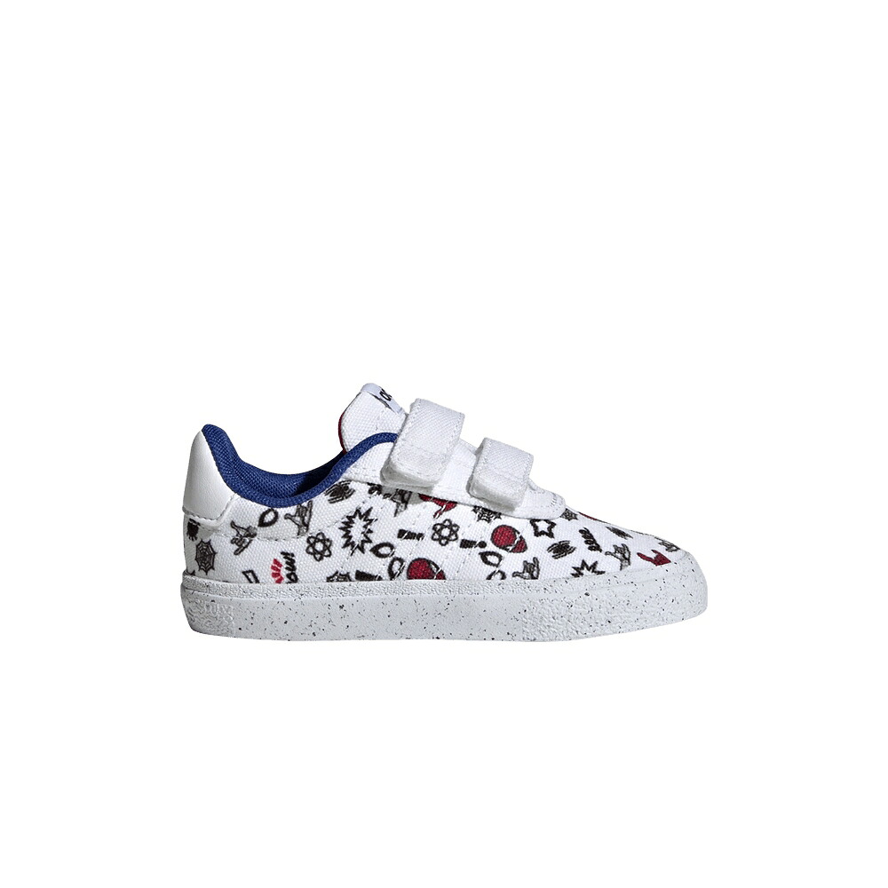アディダス 白いこと 白いこと \u0027SPIDERMAN GRAPHICS\u0027 スニーカー メンズ ADIDAS MARVEL X VULC RAID3R I \u0027SPIDER-MAN / CLOUD WHITE CLOUD WHITE BETTER