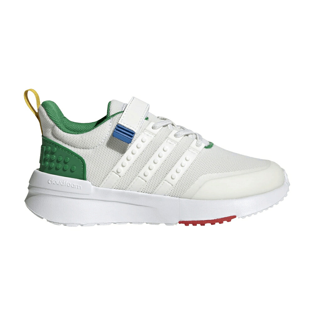 アディダス 中核グループ 白いこと 白いこと 緑 緑であること \u0027WHITE GREEN\u0027 スニーカー メンズ ADIDAS LEGO X RACER TR21 J / CORE WHITE CORE WHITE GREEN