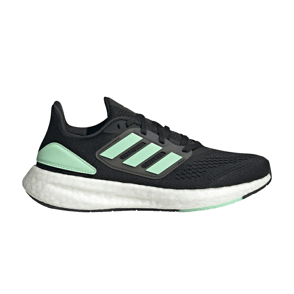 アディダス 中核グループ 黒いこと 黒いこと \u0027BLACK MINT\u0027 スニーカー レディース ADIDAS WMNS PUREBOOST 22 PULSE / CORE BLACK PULSE MINT CLOUD