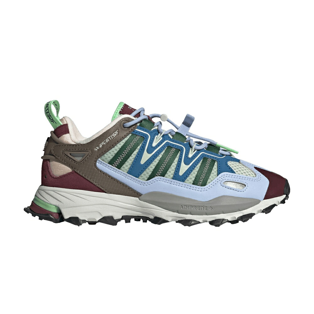 アディダス 緑 緑であること \u0027LINEN GREEN\u0027 スニーカー レディース ADIDAS WMNS HYPERTURF ADVENTURE / LINEN GREEN DARK GREEN EARTH