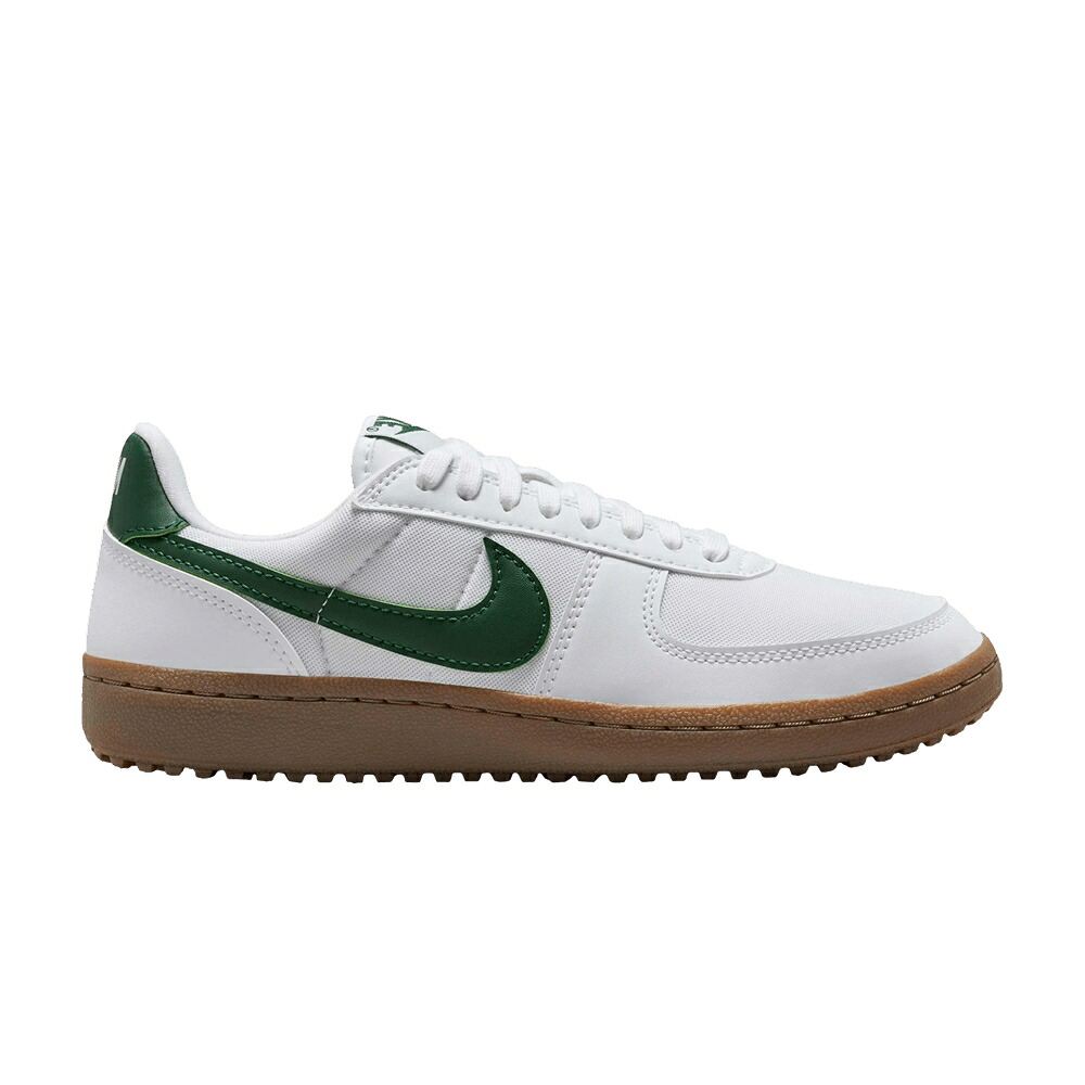 ナイキ フィールド ジェネラル 緑 グリーン 白色 ホワイト 茶色 ブラウン 'WHITE GUM' スニーカー レディース NIKE WMNS FIELD GENERAL 82 GORGE GREEN / WHITE GUM DARK BROWN GORGE GREEN|スニケス