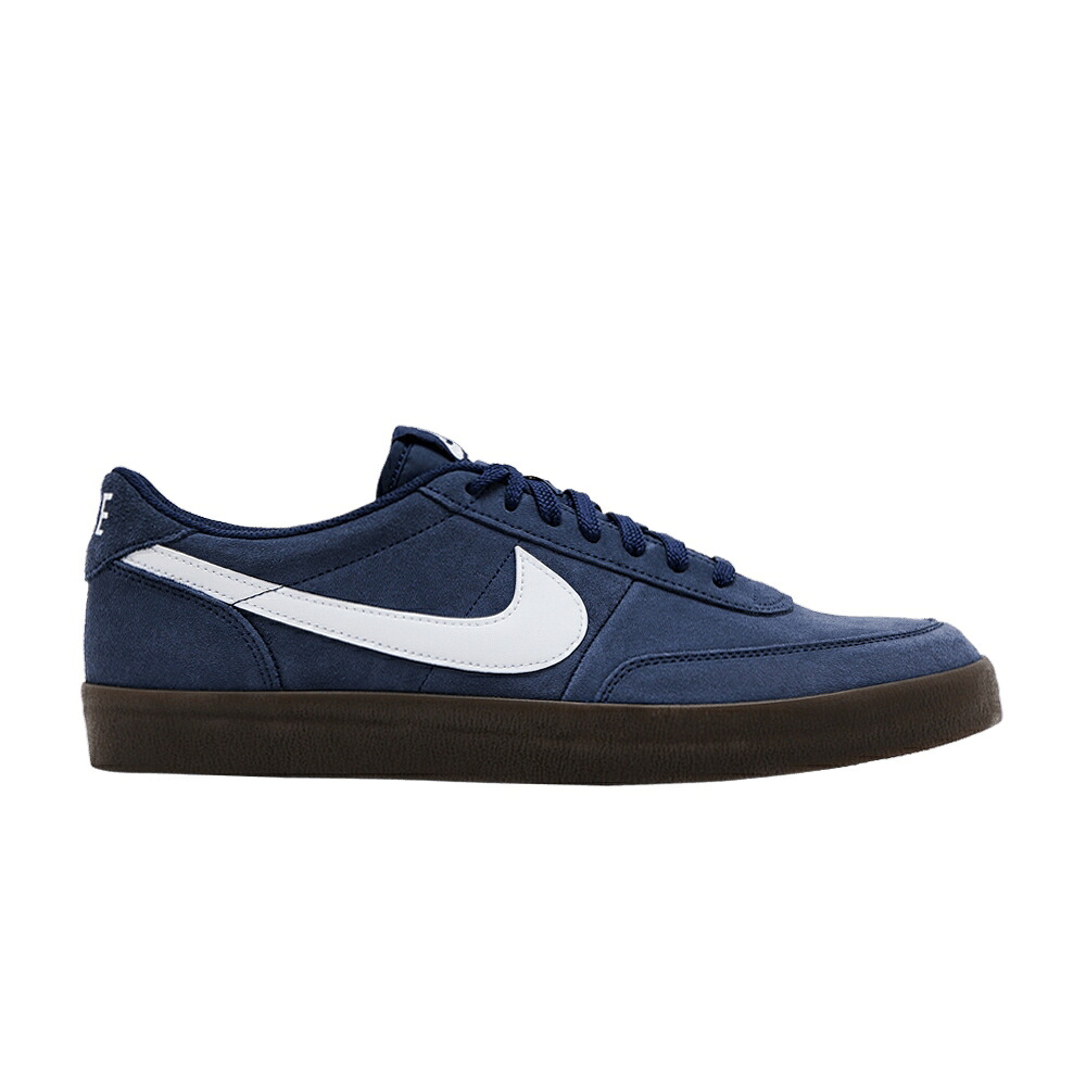 ナイキ 紺色 ネイビー 茶色 ブラウン 'MIDNIGHT GUM' スニーカー メンズ NIKE KILLSHOT 2 NAVY / MIDNIGHT NAVY GUM DARK BROWN|スニケス