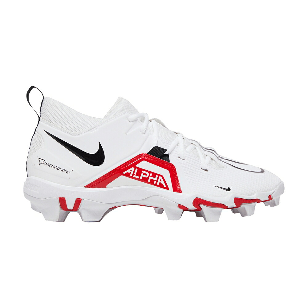 ナイキ アルファ シャーク 白色 ホワイト 赤 レッド 黒色 ブラック 'WHITE RED' スニーカー メンズ NIKE ALPHA MENACE 3 SHARK UNIVERSITY / WHITE UNIVERSITY RED BLACK｜スニケス