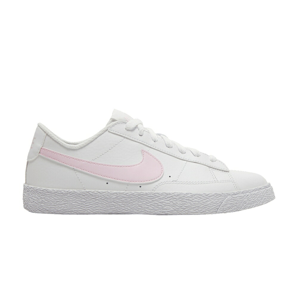ナイキ ブレイザー ピンク 白色 ホワイト 'WHITE FOAM' ジュニア キッズ NIKE BLAZER LOW GS PINK / WHITE PINK FOAM ベビー マタニティ スニーカー｜スニケス