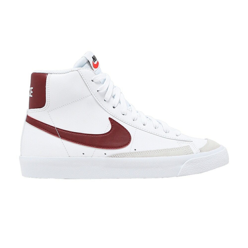 ナイキ ブレイザー ミッド チーム 白色 ホワイト 黒色 ブラック 赤 レッド '77 'WHITE RED' ジュニア キッズ NIKE BLAZER MID GS TEAM / WHITE WHITE BLACK TEAM RED ベビー マタニティ スニーカー|スニケス