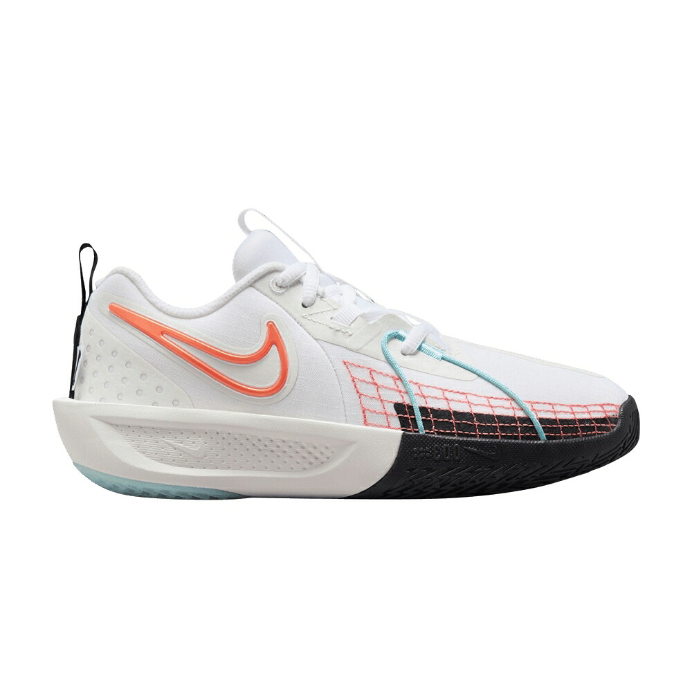 ナイキ 白色 ホワイト 橙 オレンジ 'CHBL' ジュニア キッズ NIKE GT CUT 3 GS / WHITE WHITE SAFETY ORANGE COPA ベビー マタニティ スニーカー｜スニケス