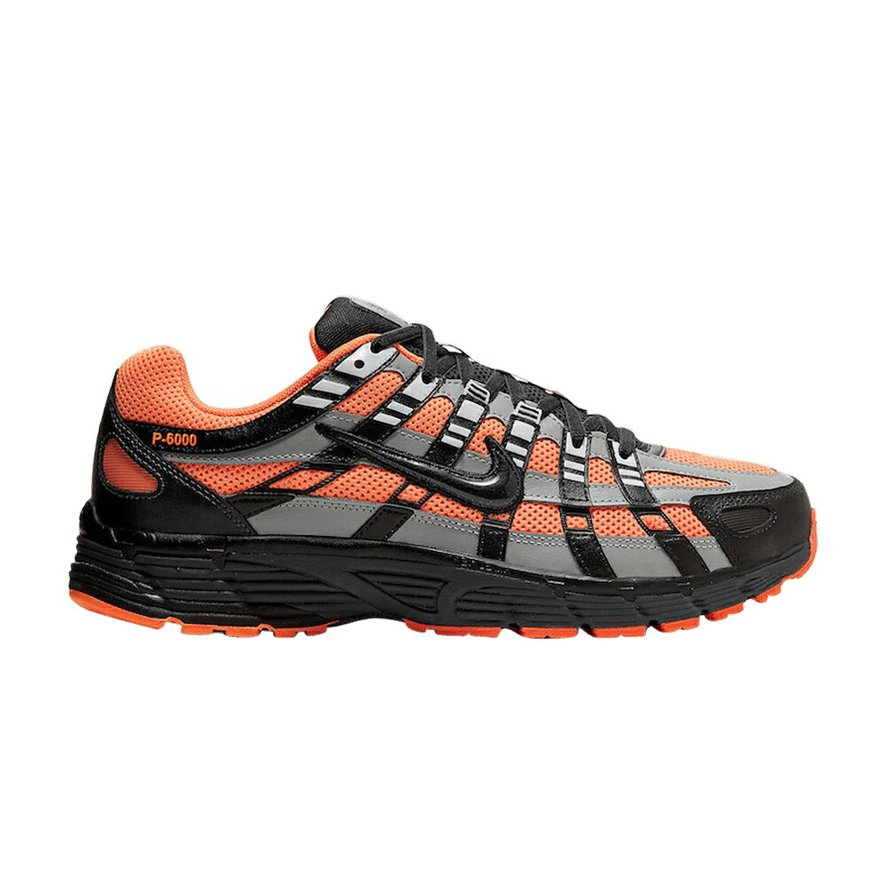 ナイキ 橙 オレンジ 黒色 ブラック 'TOTAL ORANGE' スニーカー メンズ NIKE P-6000 / TOTAL ORANGE BLACK ANTHRACITE|スニケス