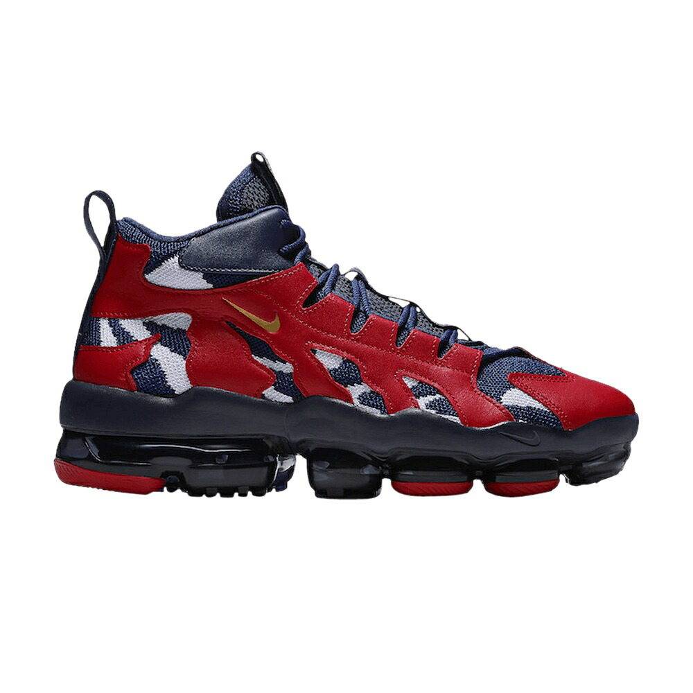 ナイキ 紺色 ネイビー ゴールド エアヴェイパーマックス 'NAVY RED' スニーカー メンズ NIKE AIR VAPORMAX GLIESE / MIDNIGHT NAVY METALLIC GOLD GYM|スニケス