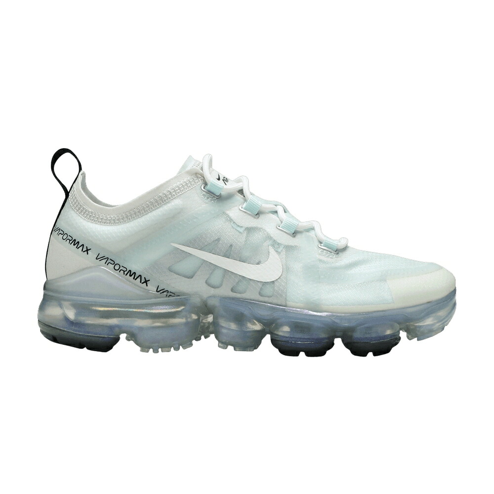 ナイキ アクア 白色 ホワイト 黒色 ブラック エアヴェイパーマックス 'GHOST AQUA' スニーカー レディース NIKE WMNS AIR VAPORMAX 2019 / GHOST AQUA SUMMIT WHITE BLACK|スニケス